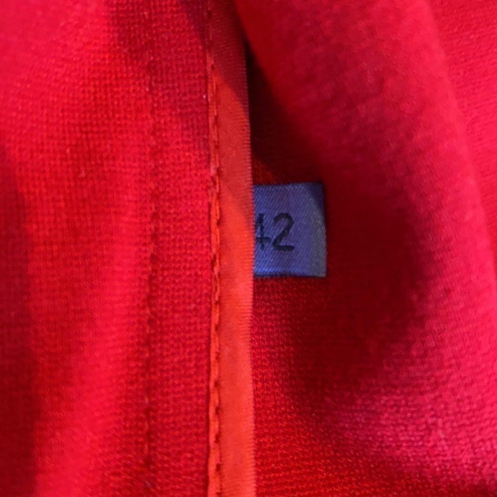 Les Copains red two button blazer - Picture 8 of 11